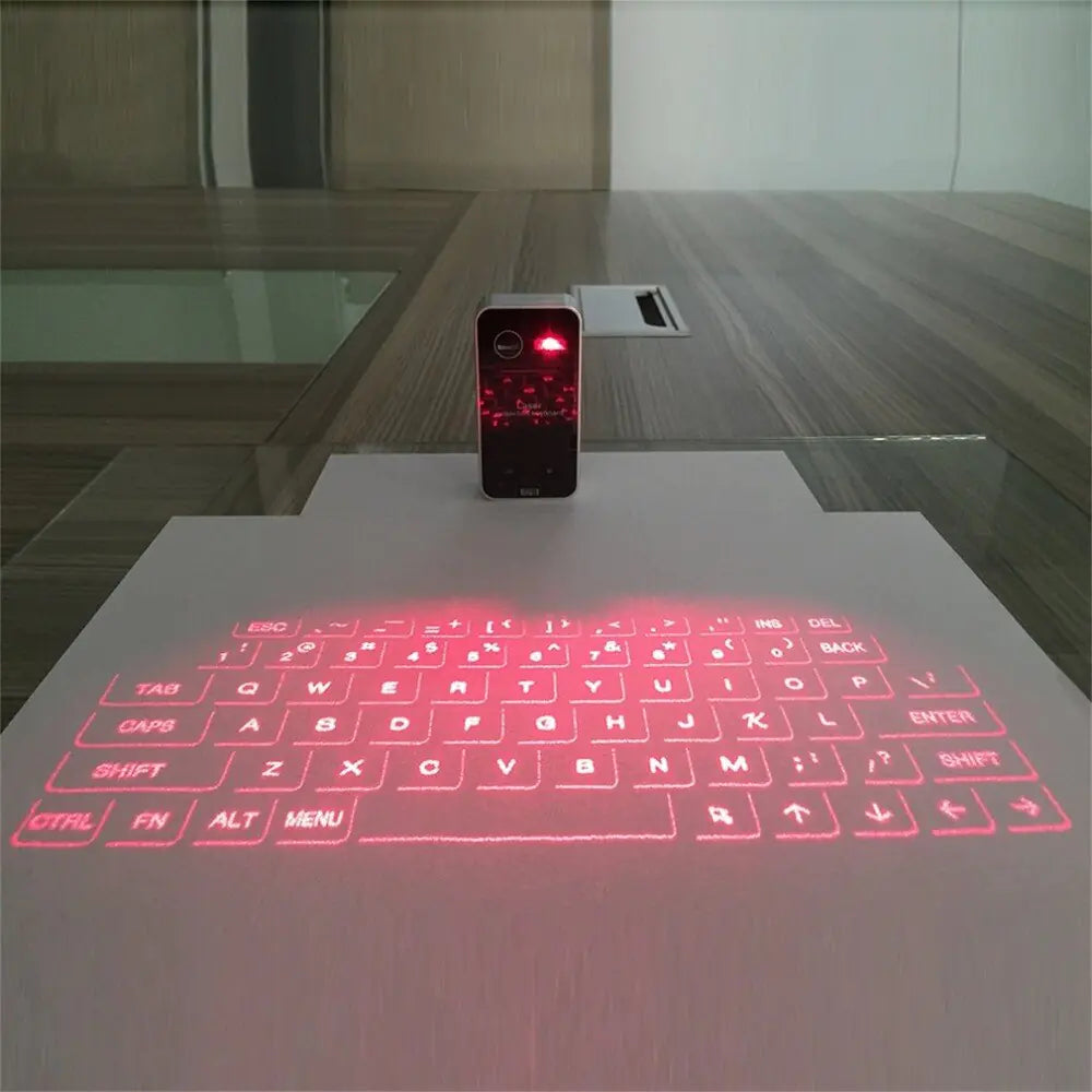 Wireless Bluetooth Virtual Laser Phone Keyboard Projector