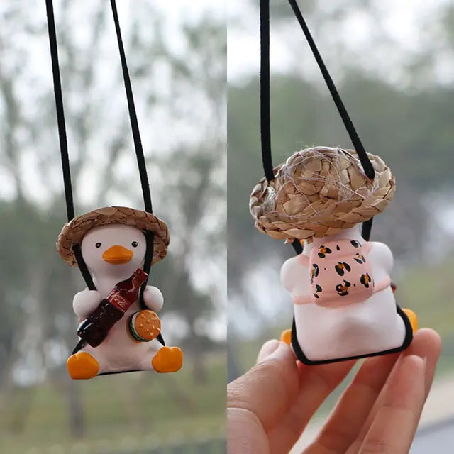 Swinging Duck Car Accessory