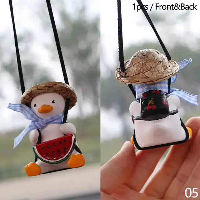 Car Pendant Swinging Duck