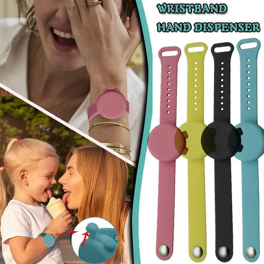 Wearable Hand Sanitizer Dispenser Bracelet