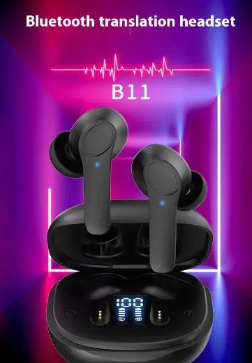 Earphones wireless bluetooth translator