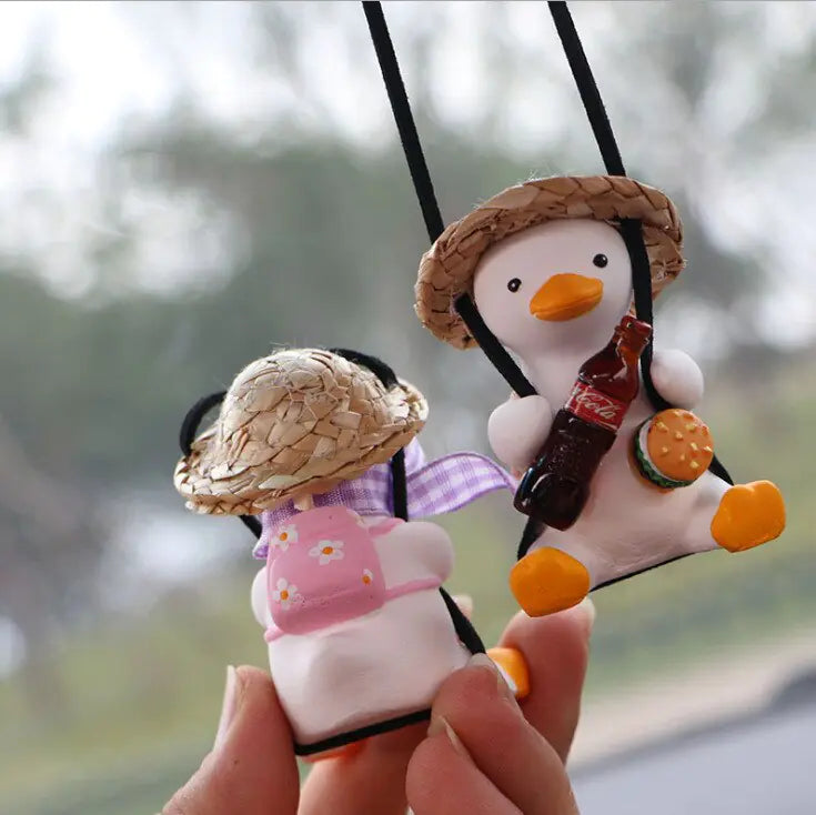 Swinging Duck Car Accessory