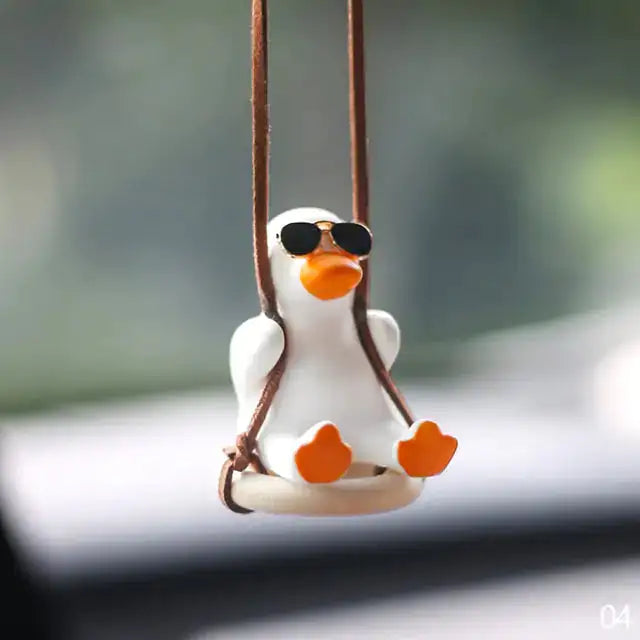 Car Pendant Swinging Duck