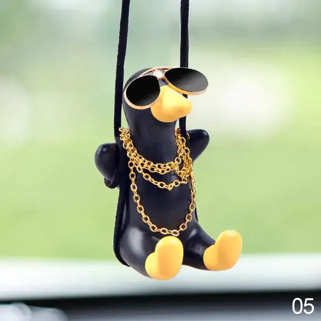 Car Pendant Swinging Duck